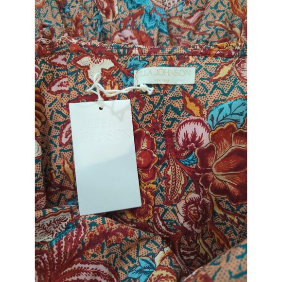 Ulla Johnson Lila Floral Cold Shoulder Dress NWT - Picture 3 of 6